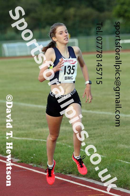 BMC 800 metes, Chester le Street, August 9th. Photo: David T. Hewitson/Sports for All Pics